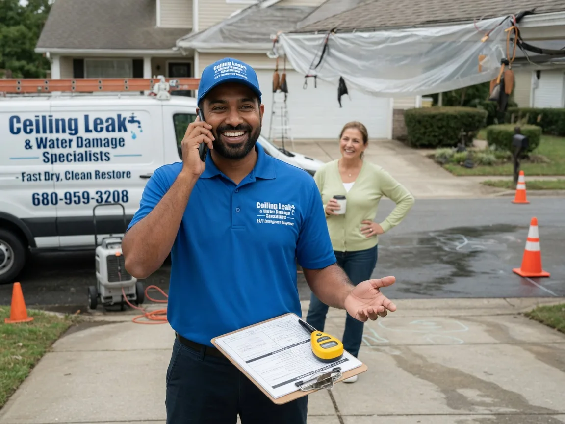 Ceiling Leak Cleanup Harwood, ND FAQs